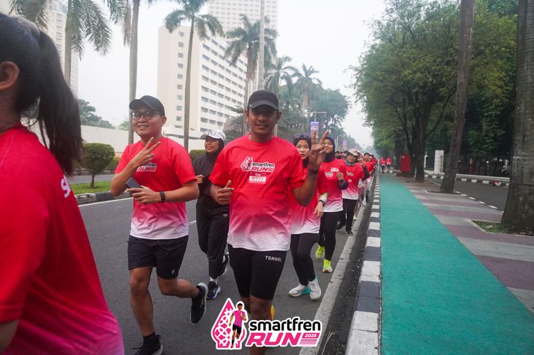 Race photo from Shakeout Run - Smartfren Run