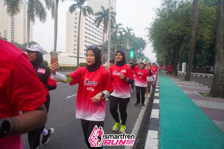 Race photo from Shakeout Run - Smartfren Run