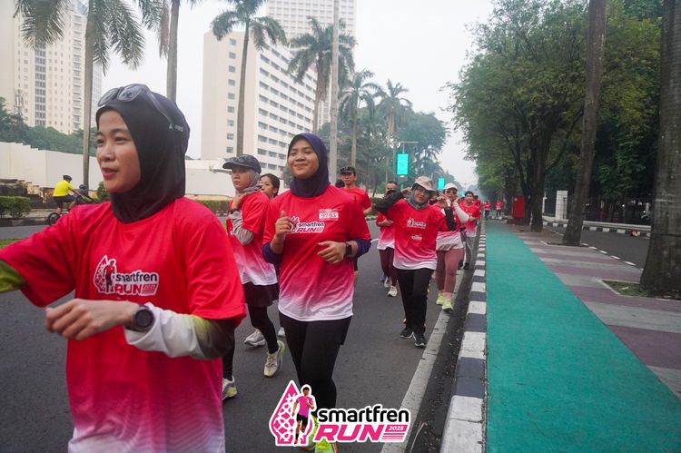 Race photo from Shakeout Run - Smartfren Run