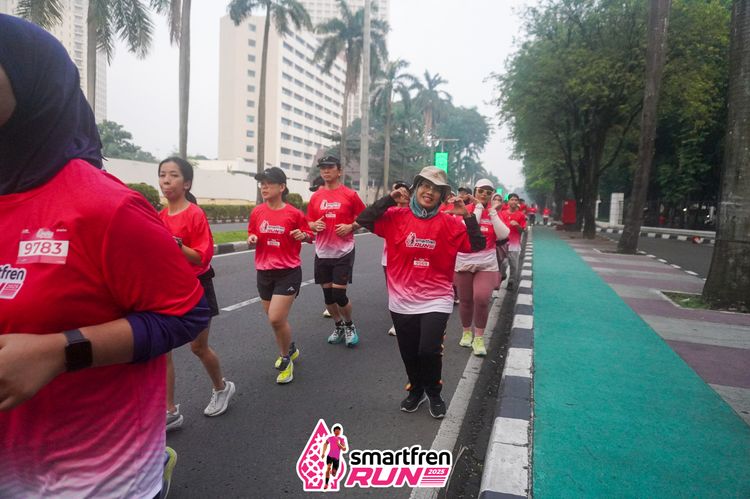 Race photo from Shakeout Run - Smartfren Run