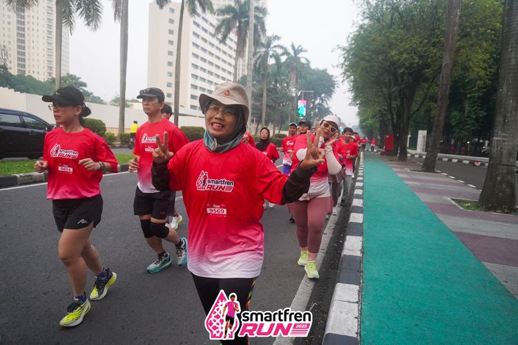 Race photo from Shakeout Run - Smartfren Run