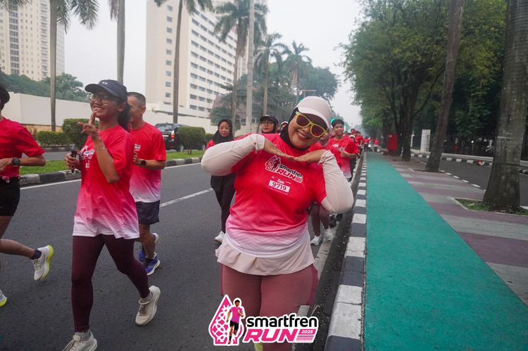 Race photo from Shakeout Run - Smartfren Run