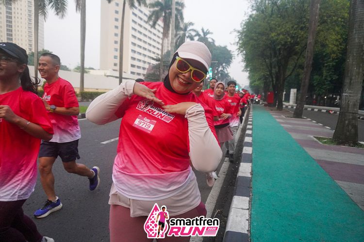 Race photo from Shakeout Run - Smartfren Run