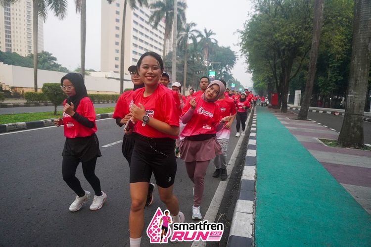 Race photo from Shakeout Run - Smartfren Run