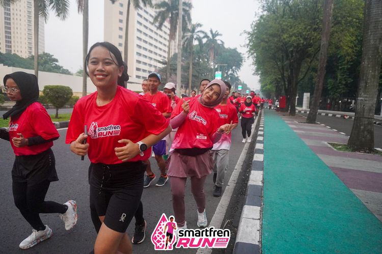 Race photo from Shakeout Run - Smartfren Run