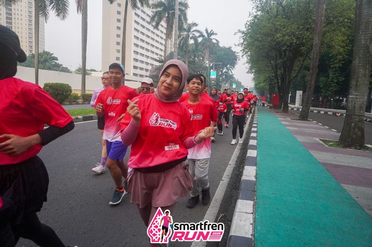 Race photo from Shakeout Run - Smartfren Run