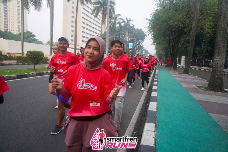 Race photo from Shakeout Run - Smartfren Run