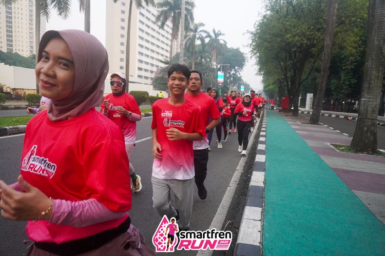 Race photo from Shakeout Run - Smartfren Run