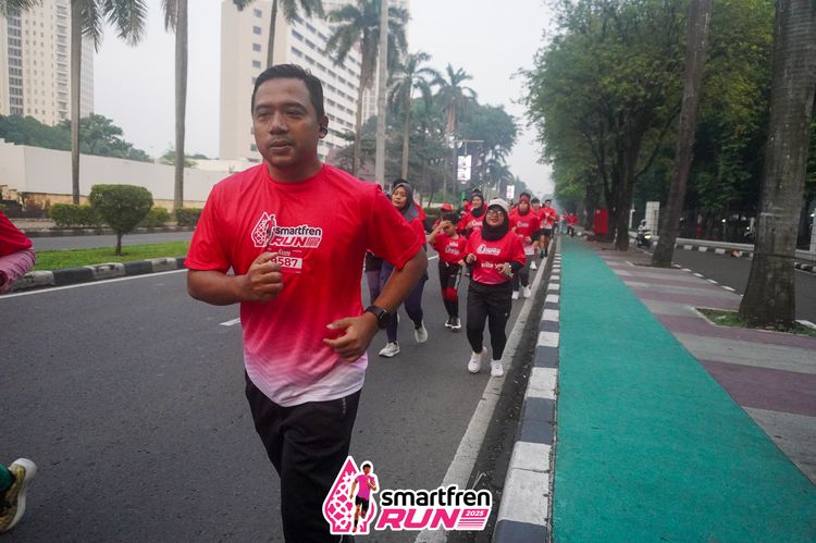 Race photo from Shakeout Run - Smartfren Run