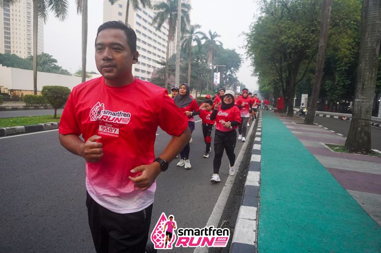 Race photo from Shakeout Run - Smartfren Run