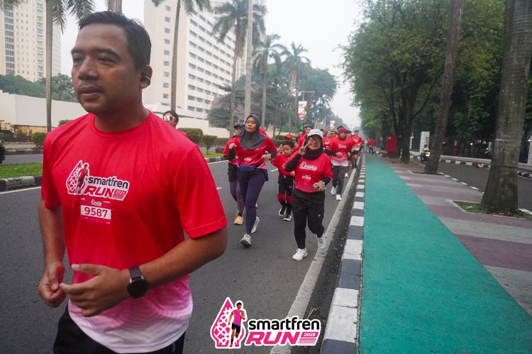 Race photo from Shakeout Run - Smartfren Run