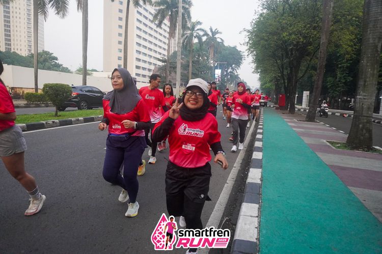 Race photo from Shakeout Run - Smartfren Run