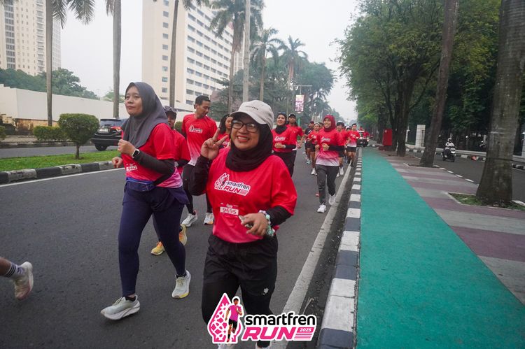 Race photo from Shakeout Run - Smartfren Run