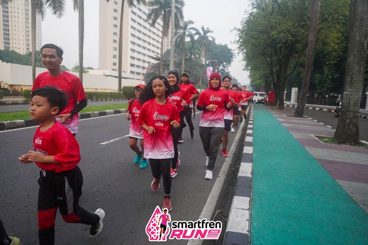 Race photo from Shakeout Run - Smartfren Run