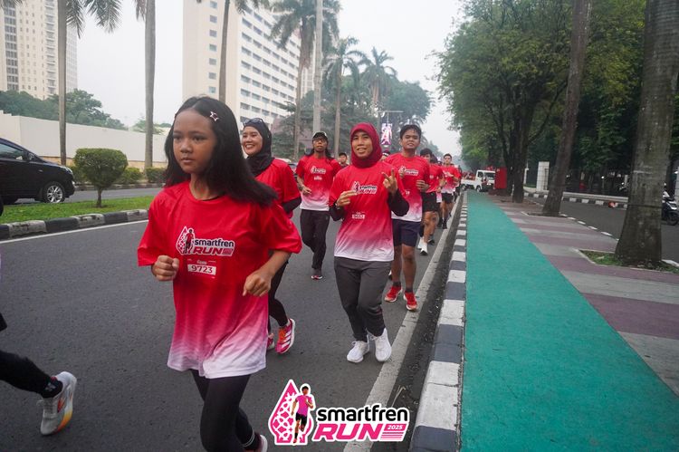 Race photo from Shakeout Run - Smartfren Run