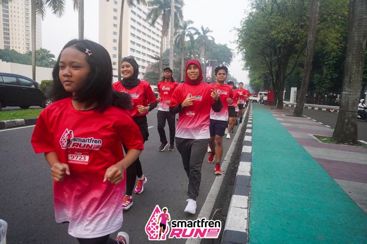 Race photo from Shakeout Run - Smartfren Run