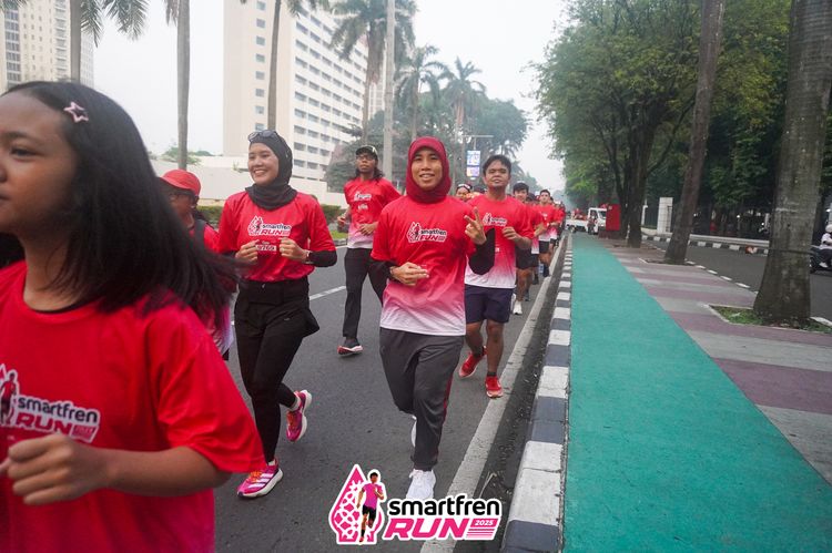Race photo from Shakeout Run - Smartfren Run