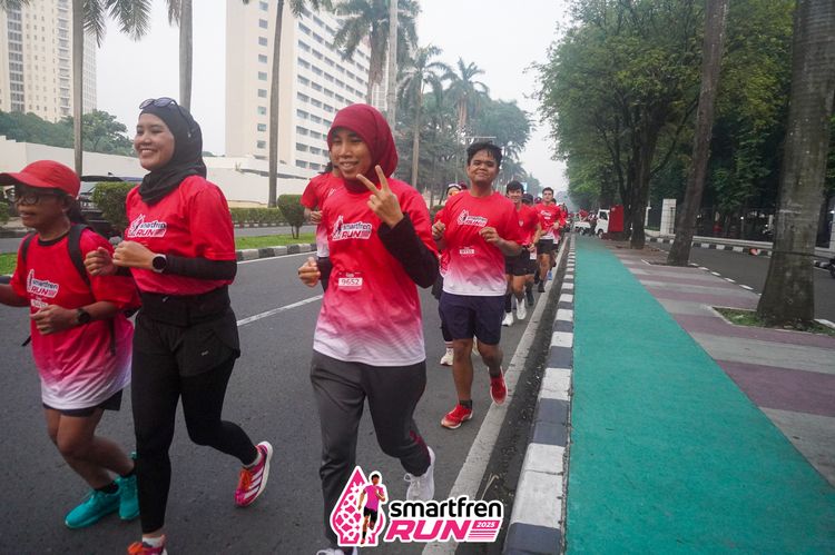 Race photo from Shakeout Run - Smartfren Run