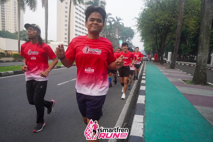 Race photo from Shakeout Run - Smartfren Run
