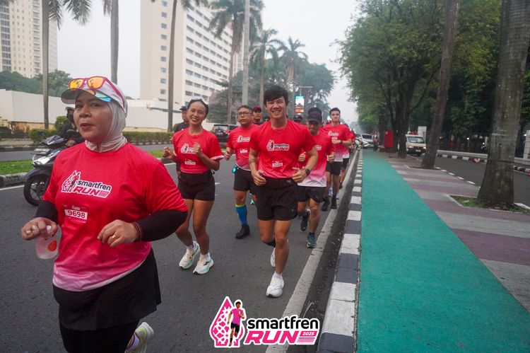 Race photo from Shakeout Run - Smartfren Run