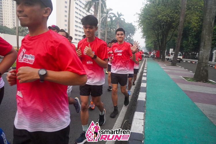 Race photo from Shakeout Run - Smartfren Run