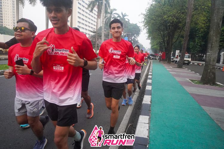 Race photo from Shakeout Run - Smartfren Run