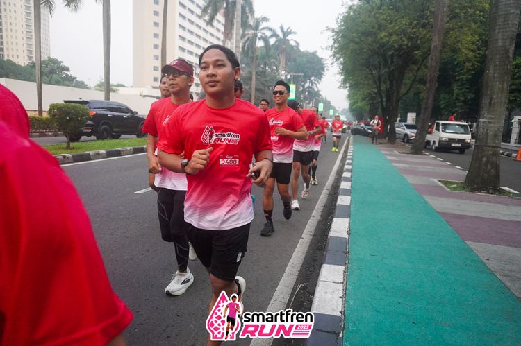 Race photo from Shakeout Run - Smartfren Run