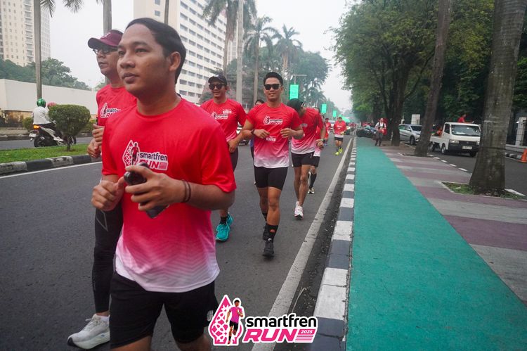 Race photo from Shakeout Run - Smartfren Run