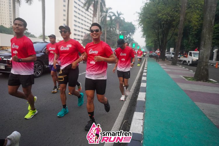 Race photo from Shakeout Run - Smartfren Run