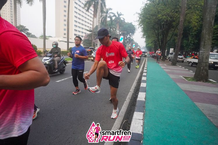 Race photo from Shakeout Run - Smartfren Run