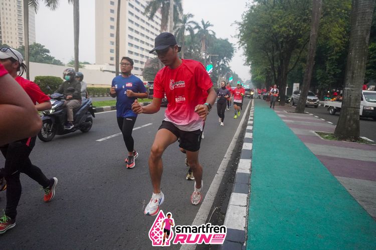 Race photo from Shakeout Run - Smartfren Run