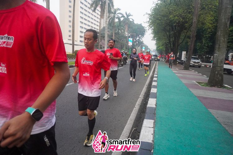 Race photo from Shakeout Run - Smartfren Run