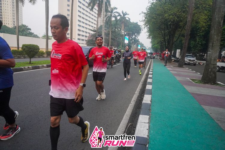 Race photo from Shakeout Run - Smartfren Run
