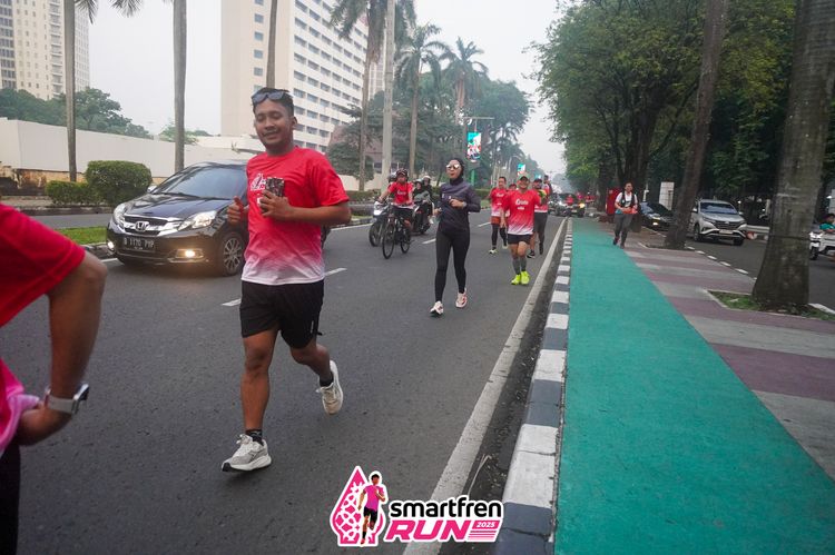 Race photo from Shakeout Run - Smartfren Run