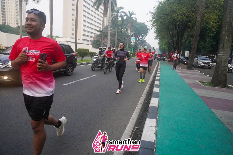 Race photo from Shakeout Run - Smartfren Run