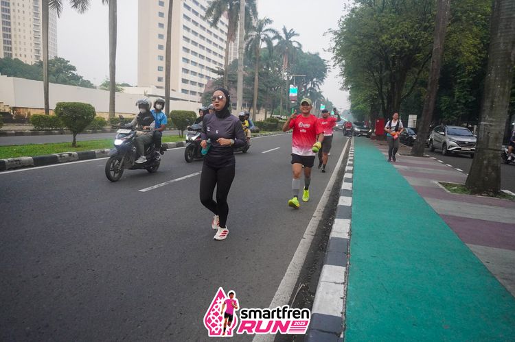 Race photo from Shakeout Run - Smartfren Run