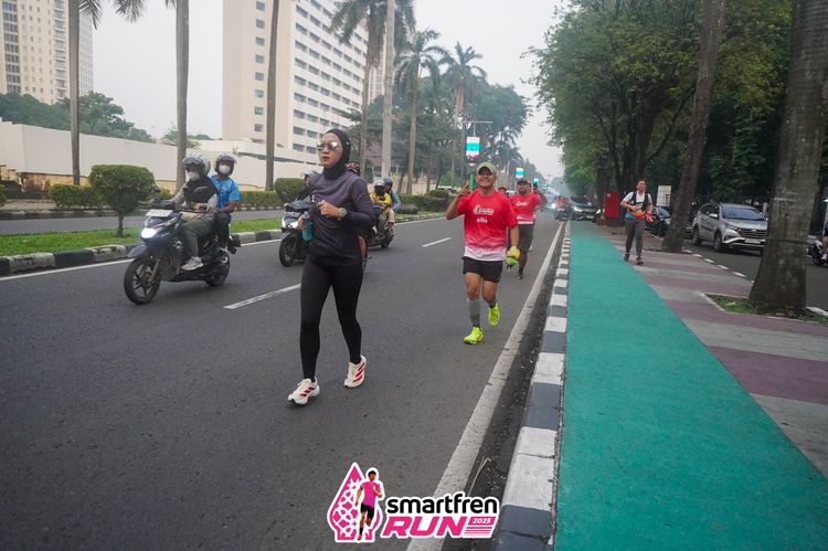 Race photo from Shakeout Run - Smartfren Run