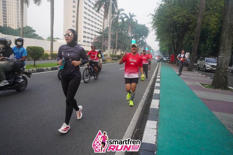 Race photo from Shakeout Run - Smartfren Run