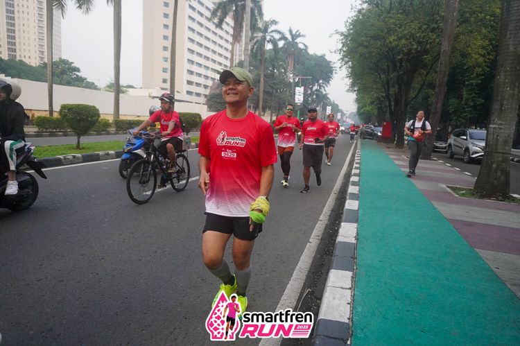 Race photo from Shakeout Run - Smartfren Run
