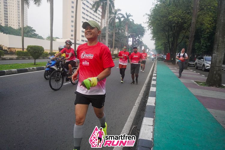 Race photo from Shakeout Run - Smartfren Run