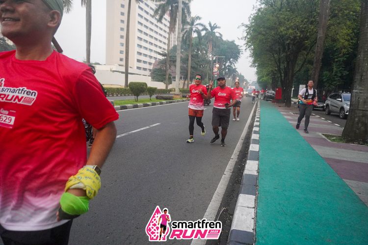 Race photo from Shakeout Run - Smartfren Run