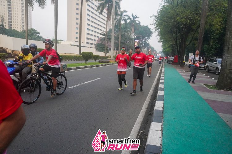 Race photo from Shakeout Run - Smartfren Run