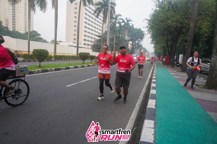 Race photo from Shakeout Run - Smartfren Run