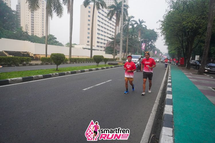 Race photo from Shakeout Run - Smartfren Run