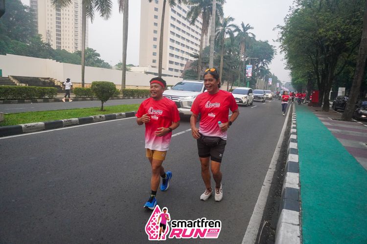 Race photo from Shakeout Run - Smartfren Run