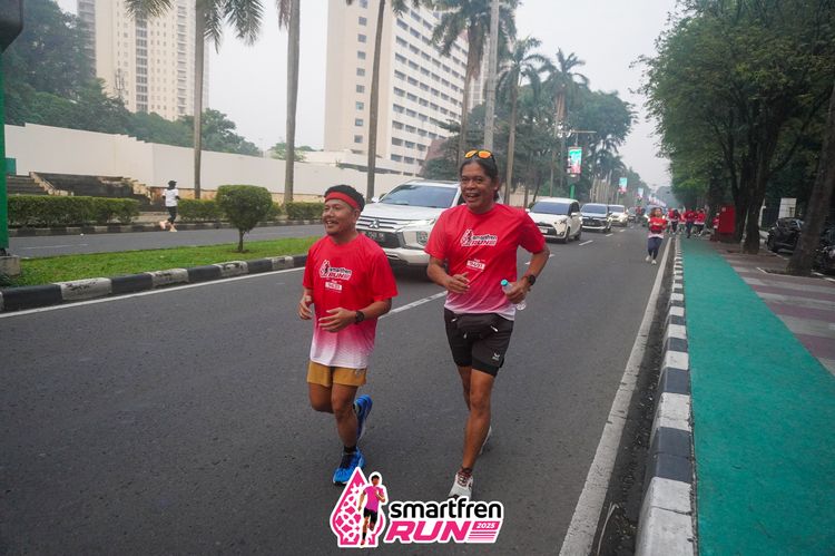 Race photo from Shakeout Run - Smartfren Run