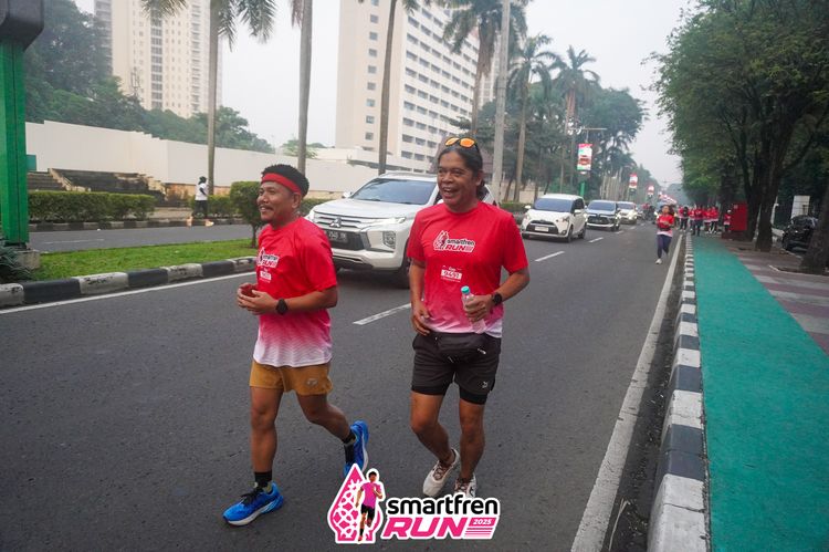 Race photo from Shakeout Run - Smartfren Run