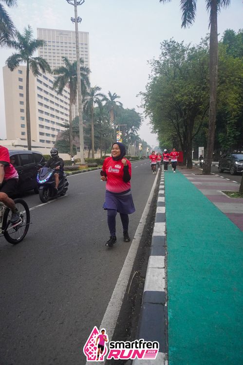 Race photo from Shakeout Run - Smartfren Run
