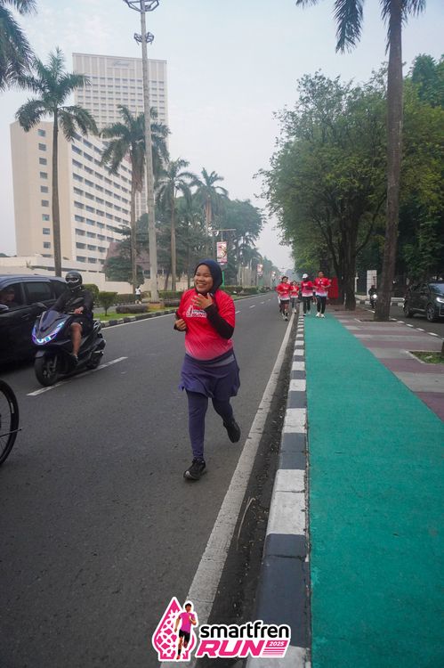 Race photo from Shakeout Run - Smartfren Run