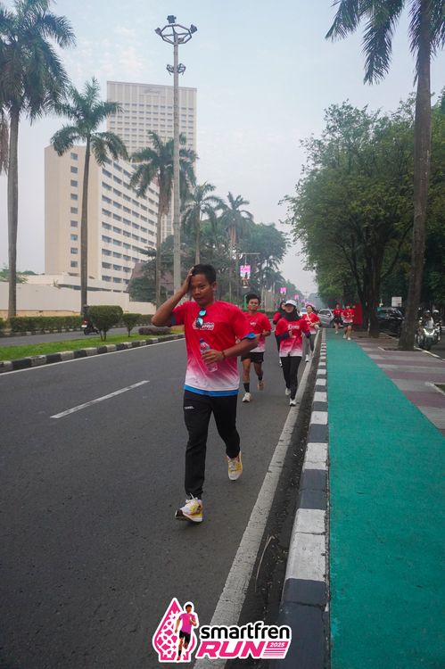 Race photo from Shakeout Run - Smartfren Run